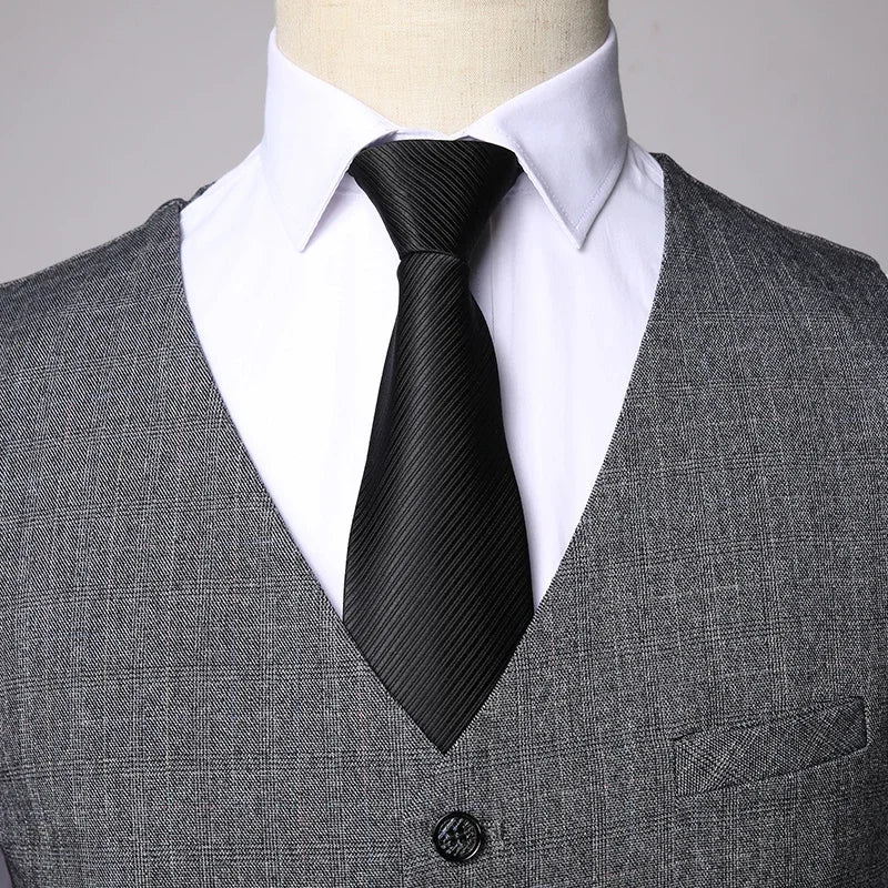 Traje Masculino Elegante 3 Peças (Blazer + Colete + Calça)