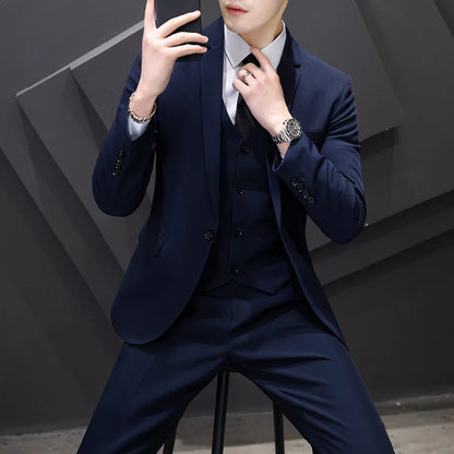 Elegância Absoluta: Terno Masculino 3 Peças para Ocasiões Especiais